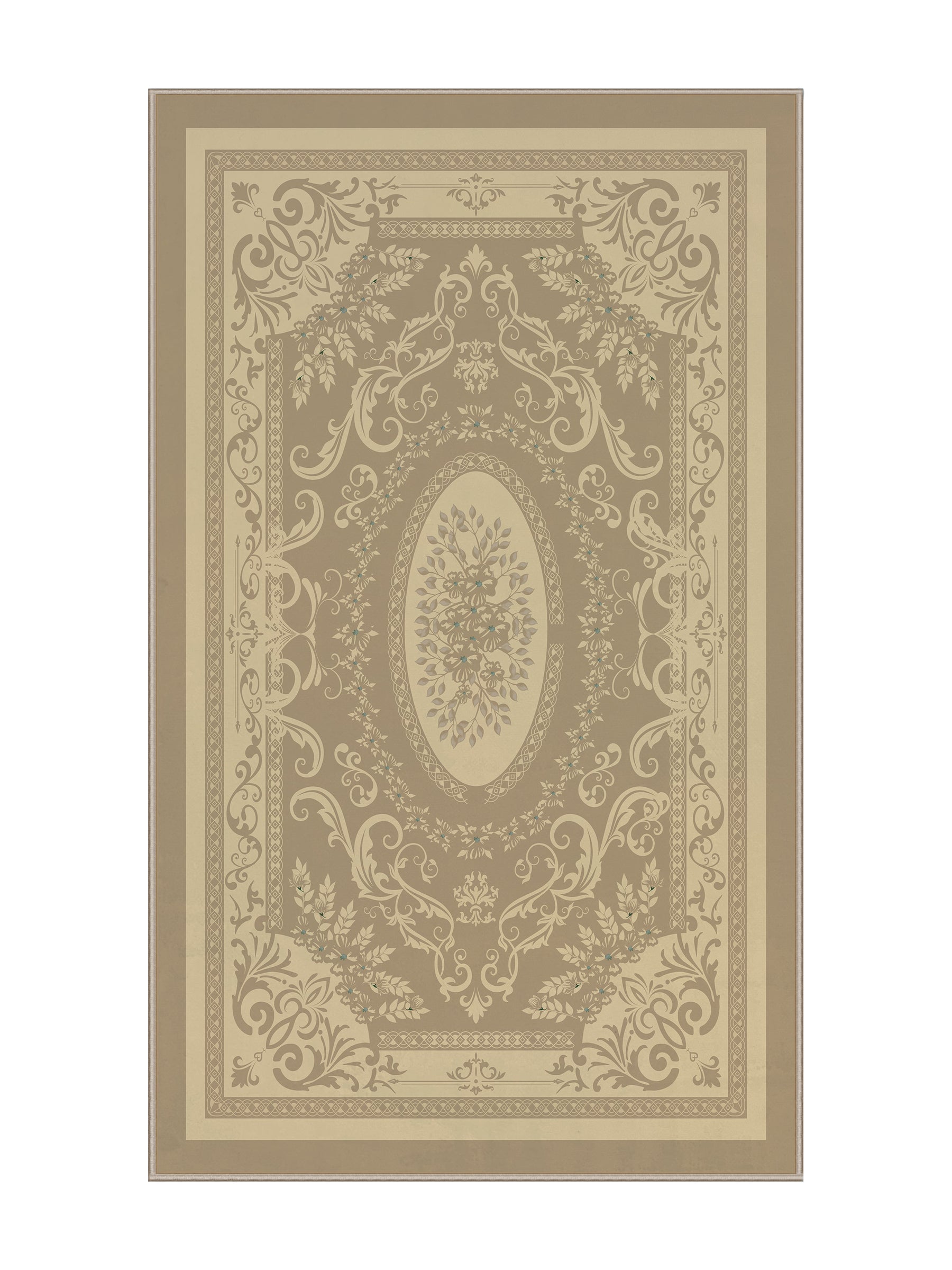 Beige Machine Washable Rugs