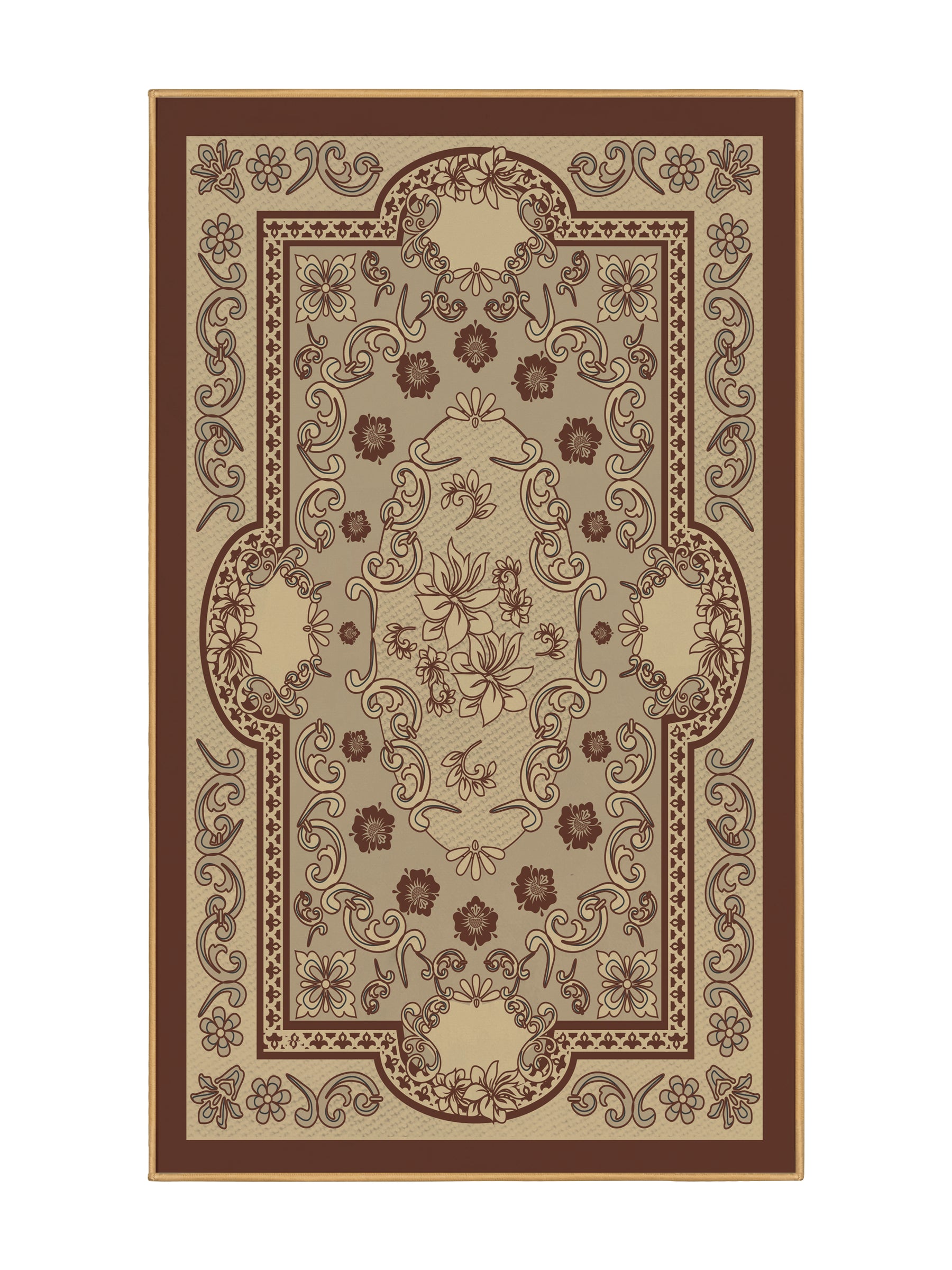 Brown Washable Rugs
