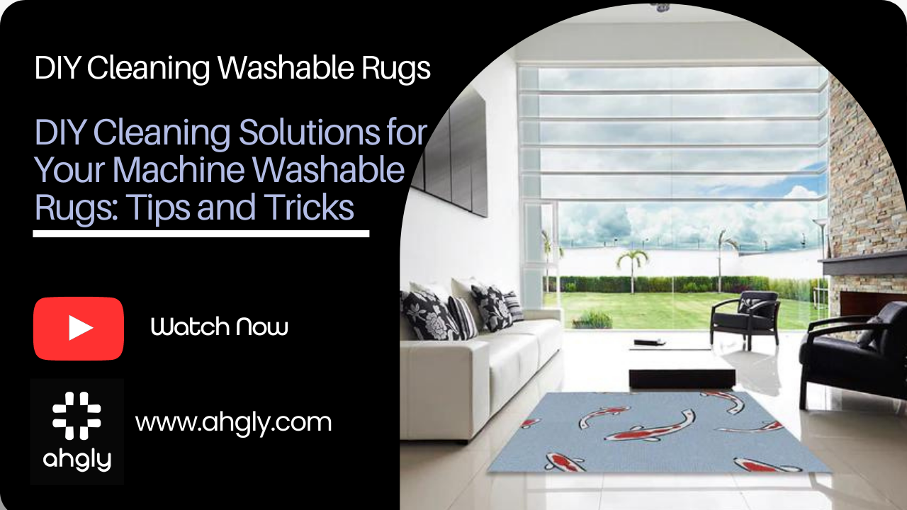 DIY Cleaning Solutions for Your Machine Washable Rugs: Tips and Tricks