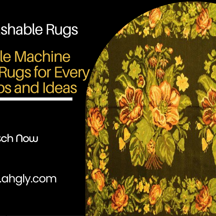 How to Style Machine Washable Rugs for Every Season: Tips and Ideas