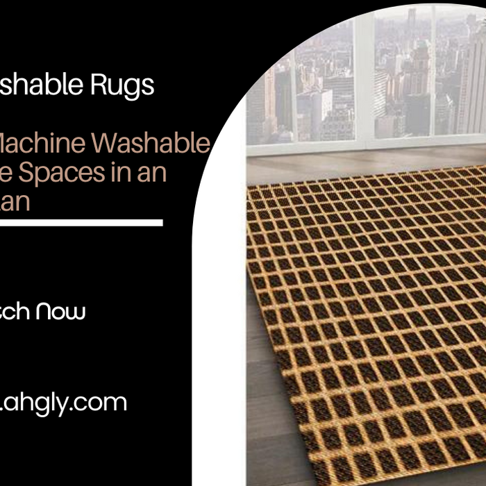 How to Use Machine Washable Rugs to Define Spaces in an Open Floor Plan