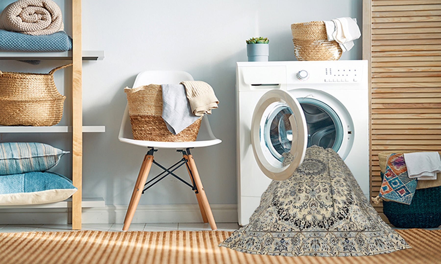 Create Focal Point with Machine Washable Rugs