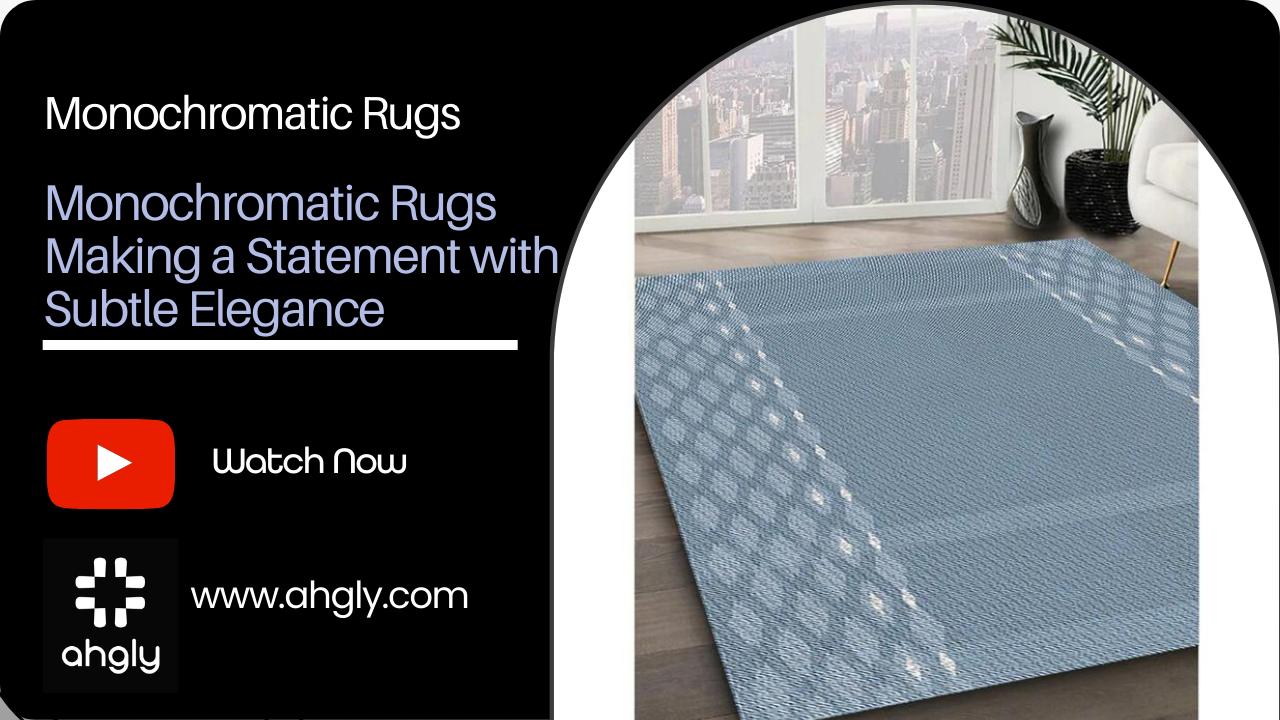 Monochromatic Rugs: Making a Statement with Subtle Elegance
