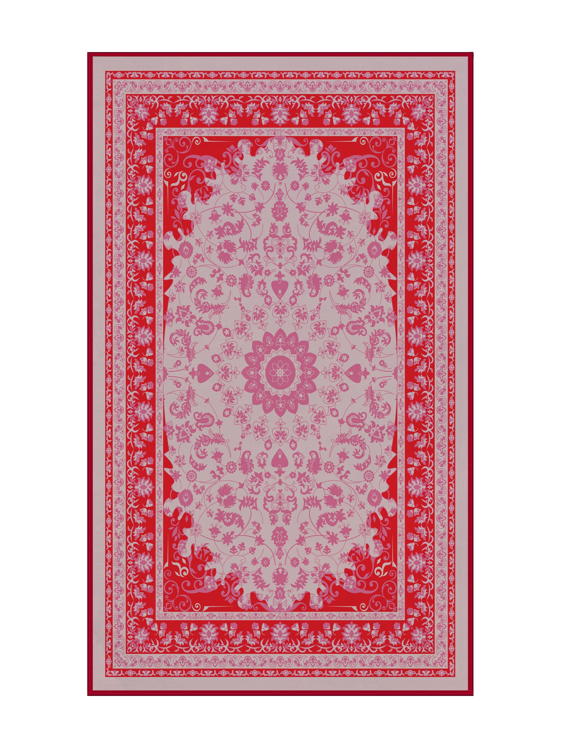 Red Washable Rugs