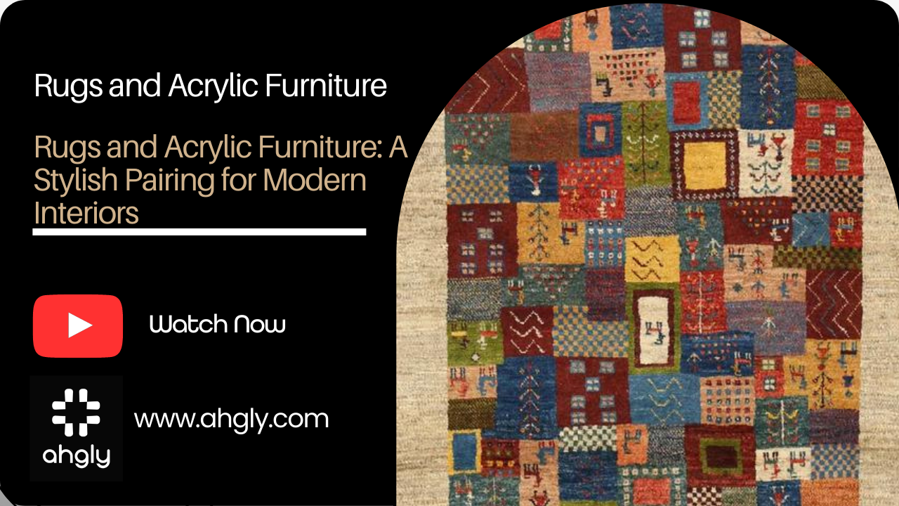 Rugs and Acrylic Furniture: A Stylish Pairing for Modern Interiors