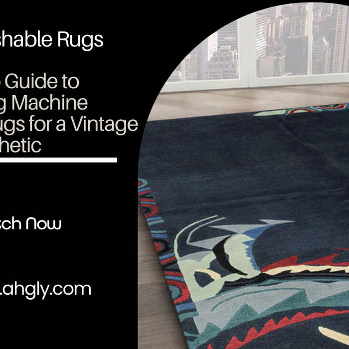 Step-by-Step Guide to Incorporating Machine Washable Rugs for a Vintage or Retro Aesthetic