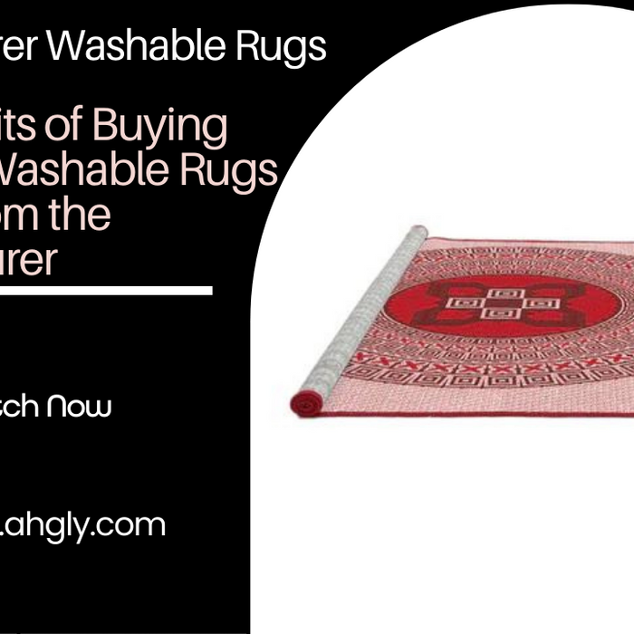 The Benefits of Buying Machine Washable Rugs Directly from the Manufacturer
