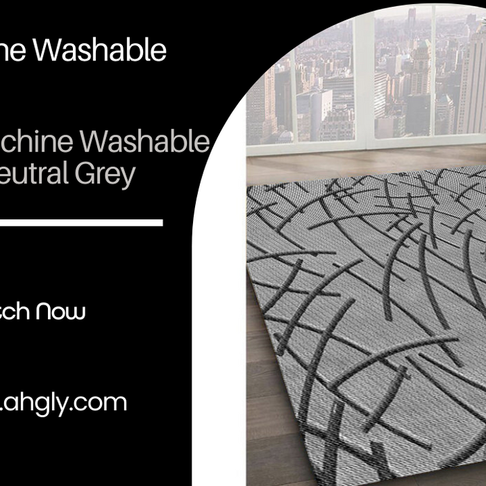 The Best Machine Washable Rugs for a Neutral Grey Palette