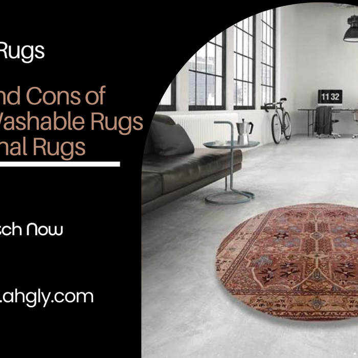 The Pros and Cons of Machine Washable Rugs vs. Traditional Rugs