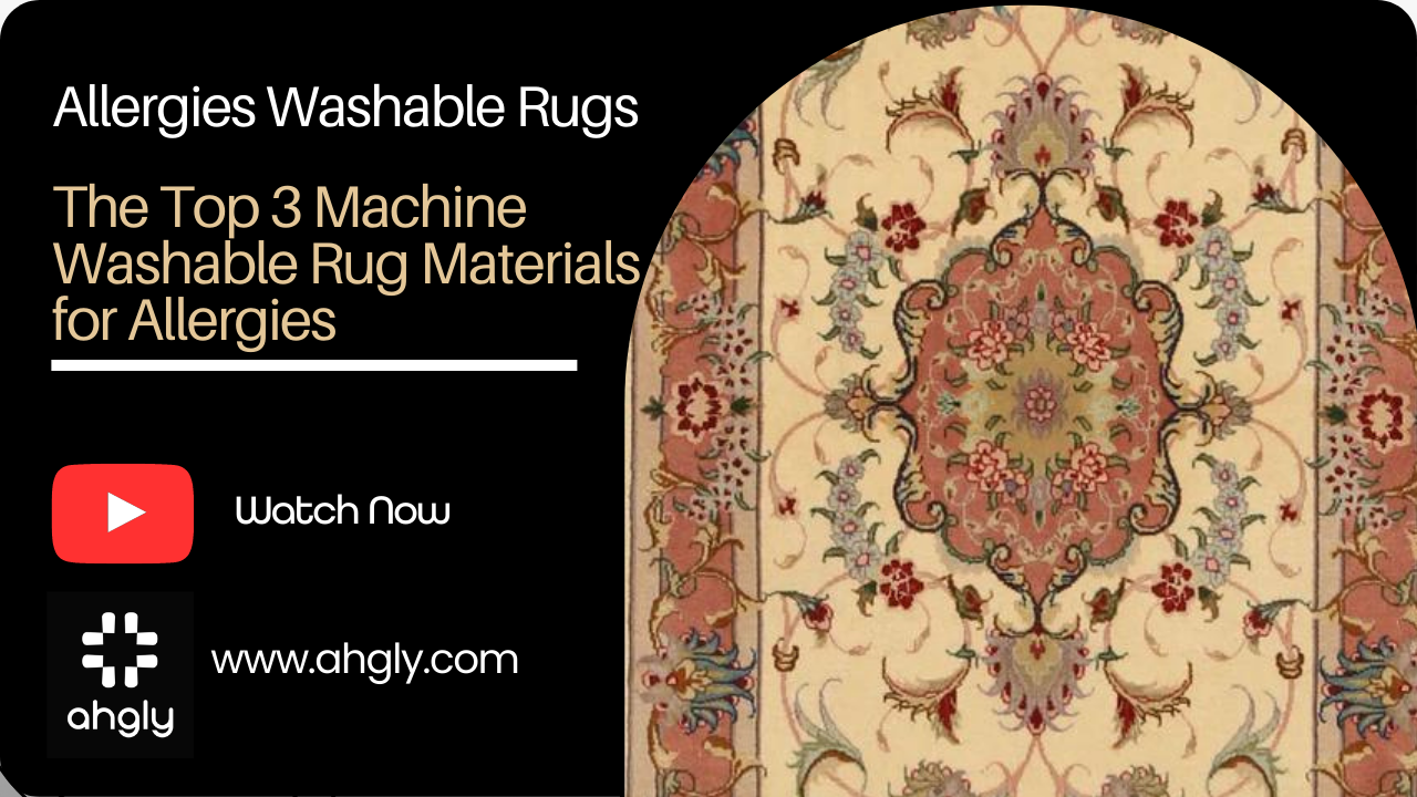 The Top 3 Machine Washable Rug Materials for Allergies