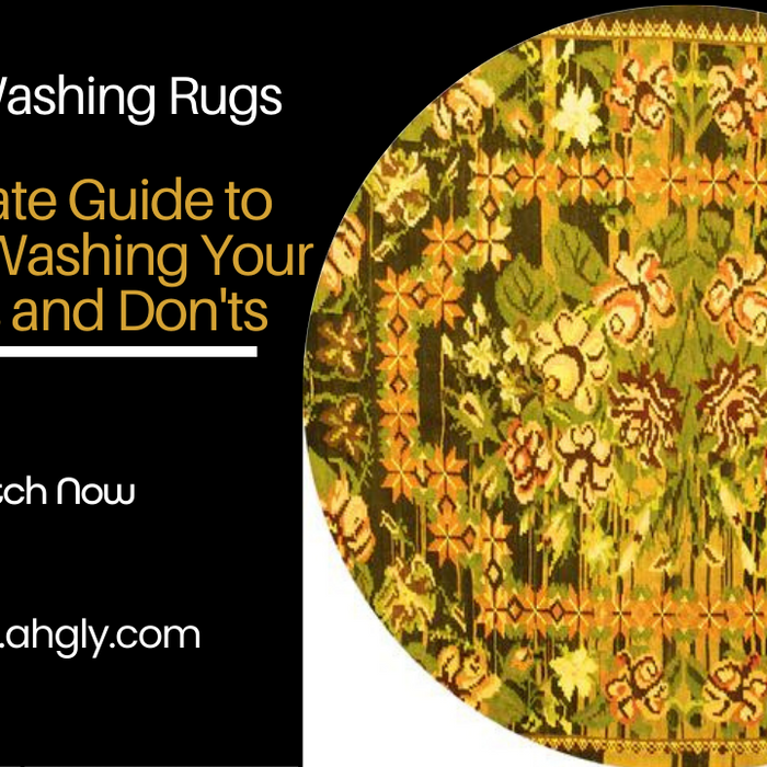 The Ultimate Guide to Machine Washing Your Rugs: Do's and Don'ts