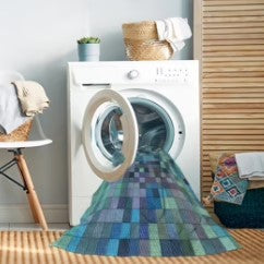 Abstract Washable Rugs