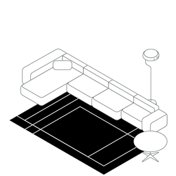 Rectangle Large Rugs