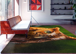 Ahgly Company Indoor Rectangle Animals Owl Area Rugs, 7' x 9'