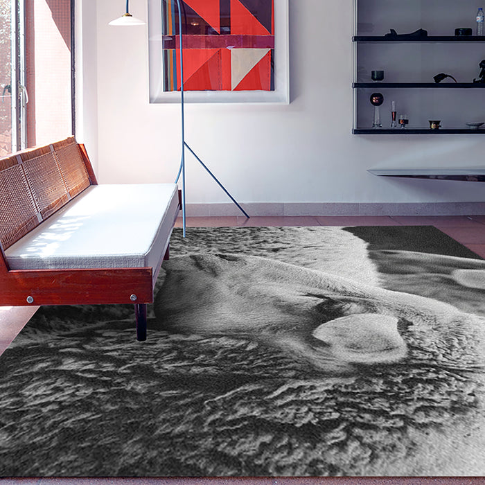 Ahgly Company Indoor Rectangle Animals Sheep Area Rugs, 7' x 9'