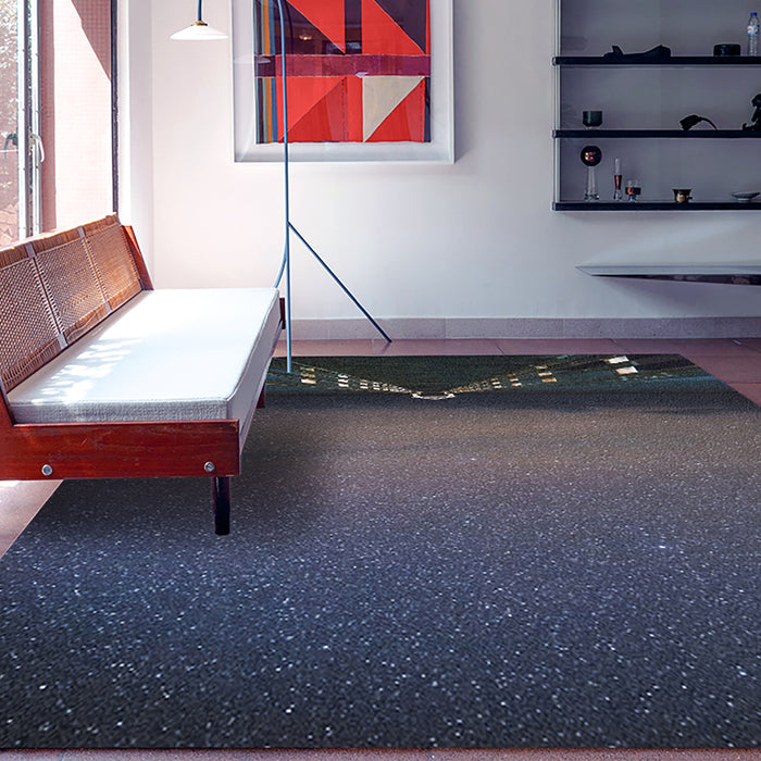 Ahgly Company Indoor Rectangle Cosmos Space Area Rugs, 7' x 9'