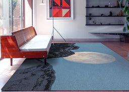 Ahgly Company Indoor Rectangle Cosmos Space Area Rugs, 7' x 9'