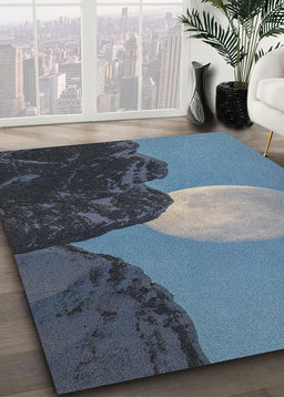 Ahgly Company Indoor Rectangle Cosmos Space Area Rugs, 4' x 6'