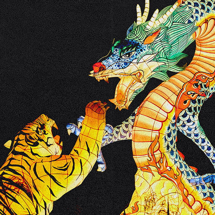 Ahgly Company Indoor Rectangle Culture Asian Area Rugs, 8' x 12'