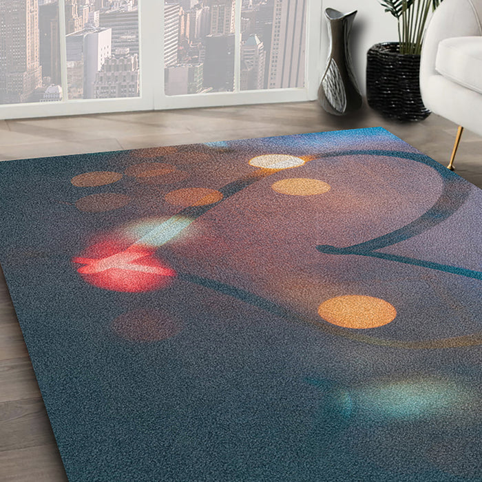 Ahgly Company Indoor Rectangle Culture Love Area Rugs, 4' x 6'