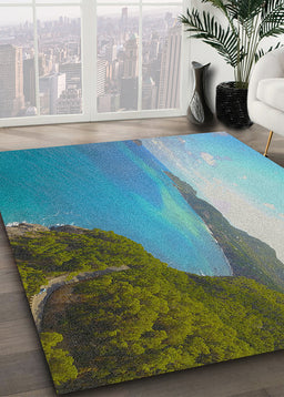 Ahgly Company Indoor Rectangle Earth Nature Area Rugs, 4' x 6'