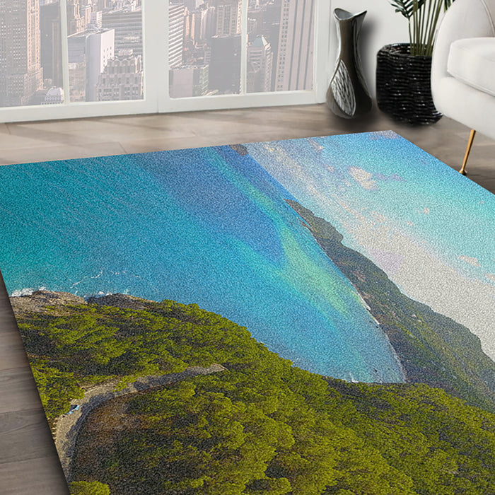 Ahgly Company Indoor Rectangle Earth Nature Area Rugs, 4' x 6'