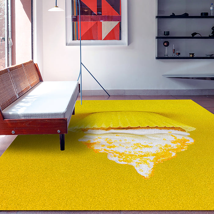 Ahgly Company Indoor Rectangle Foods Cupcake Area Rugs, 7' x 9'