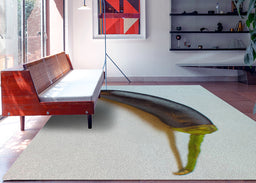 Ahgly Company Indoor Rectangle Foods Eggplant Area Rugs, 7' x 9'