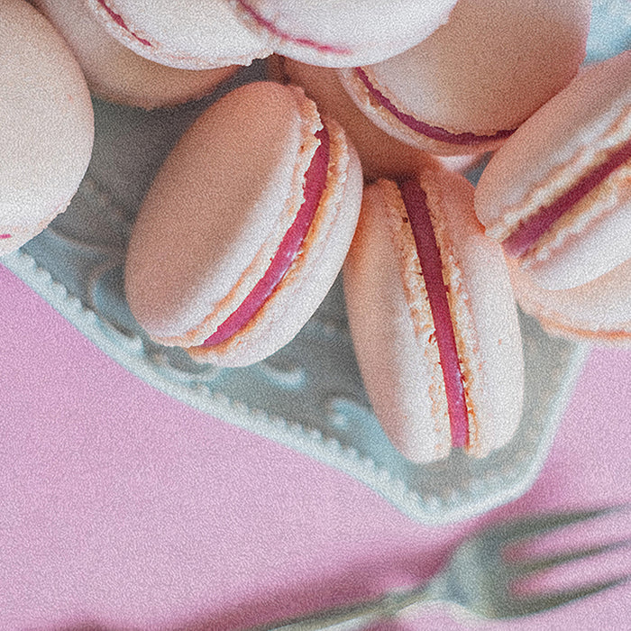 Ahgly Company Indoor Rectangle Foods Macarons Area Rugs, 8' x 12'