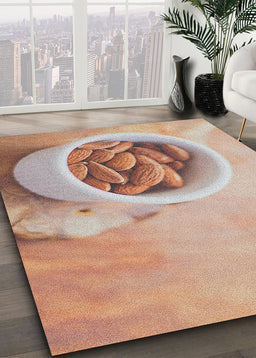 Ahgly Company Indoor Rectangle Foods Nuts Area Rugs, 4' x 6'