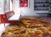 Ahgly Company Indoor Rectangle Foods Pizza Area Rugs, 7' x 9'