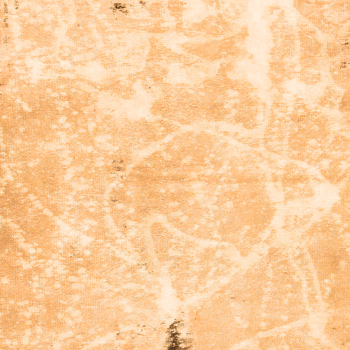 Machine Washable Abstract Orange Modern Area Rugs, wshabs1000org