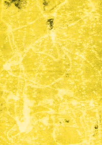 Abstract Yellow Modern Rug, abs1000yw