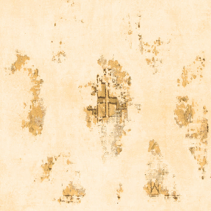 Square Abstract Brown Modern Rug, abs1001brn