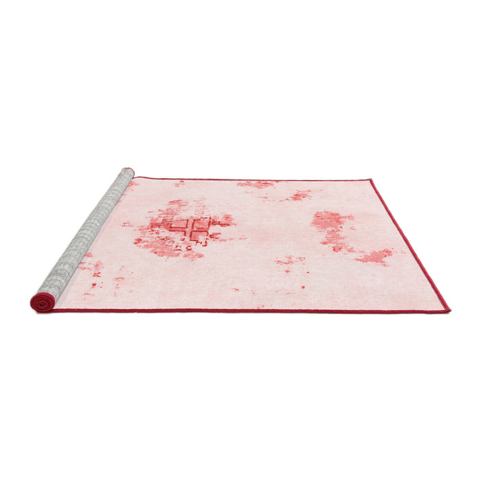 Modern Red Washable Rugs