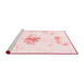 Modern Red Washable Rugs