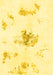 Machine Washable Abstract Yellow Modern Rug, wshabs1001yw
