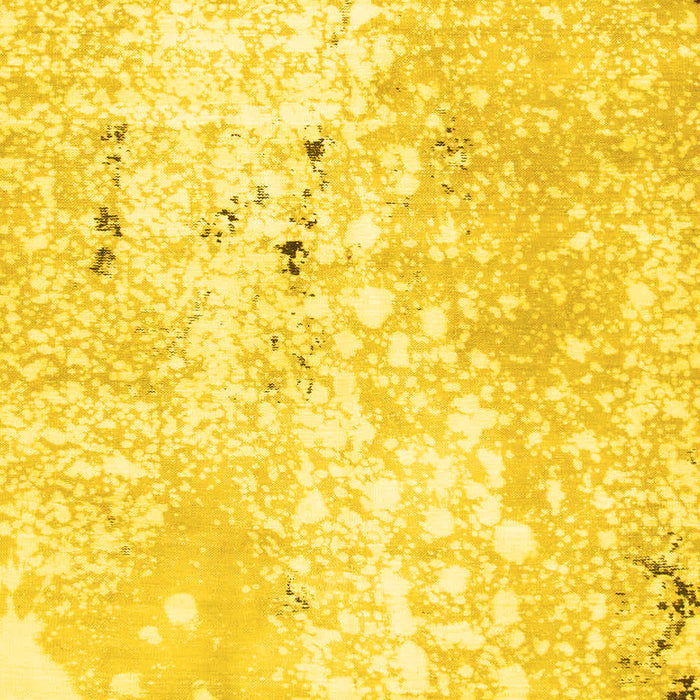 Machine Washable Abstract Yellow Modern Rug, wshabs1002yw