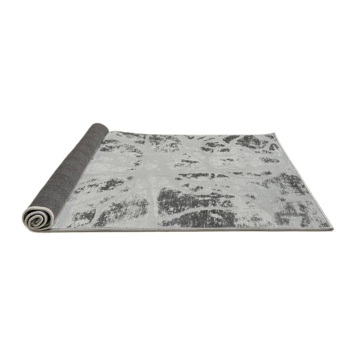 Sideview of Oriental Gray Modern Rug, abs1003gry