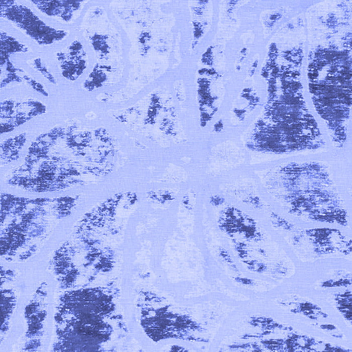 Machine Washable Oriental Blue Modern Rug, wshabs1003blu