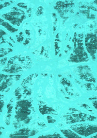 Oriental Turquoise Modern Rug, abs1003turq