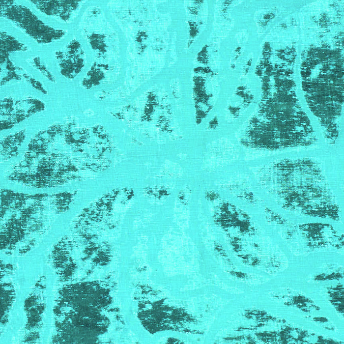 Oriental Turquoise Modern Rug, abs1003turq