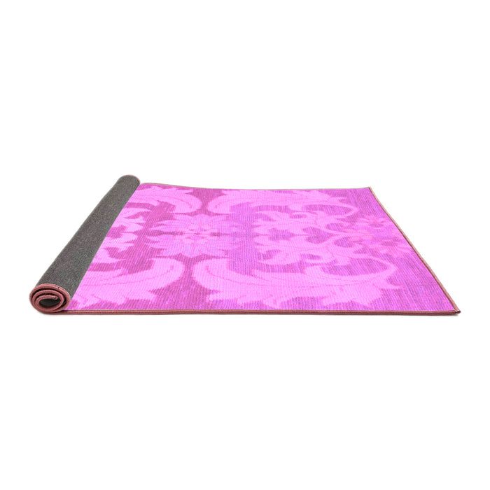 Sideview of Oriental Purple Modern Rug, abs1004pur