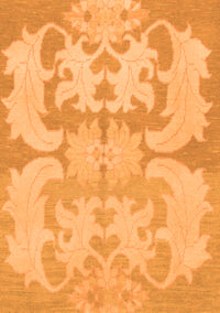 Oriental Orange Modern Rug, abs1004org