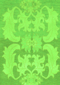 Oriental Green Modern Rug, abs1004grn