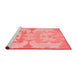 Modern Red Washable Rugs