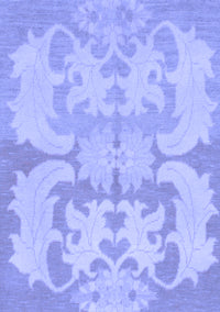 Oriental Blue Modern Rug, abs1004blu