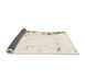 Sideview of Abstract Whip Beige Oriental Rug, abs1007