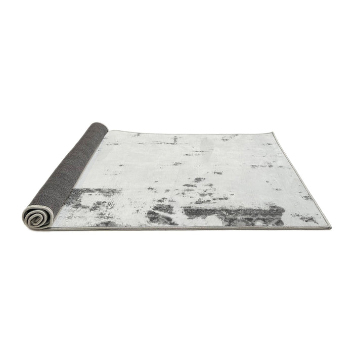 Sideview of Oriental Gray Modern Rug, abs1007gry