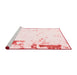 Modern Red Washable Rugs